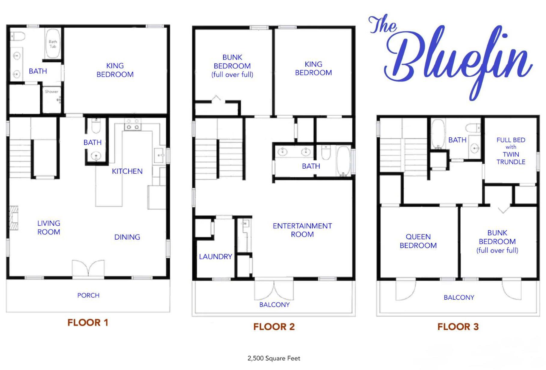 דסטין The Bluefin - Luxury Beach Home! מראה חיצוני תמונה